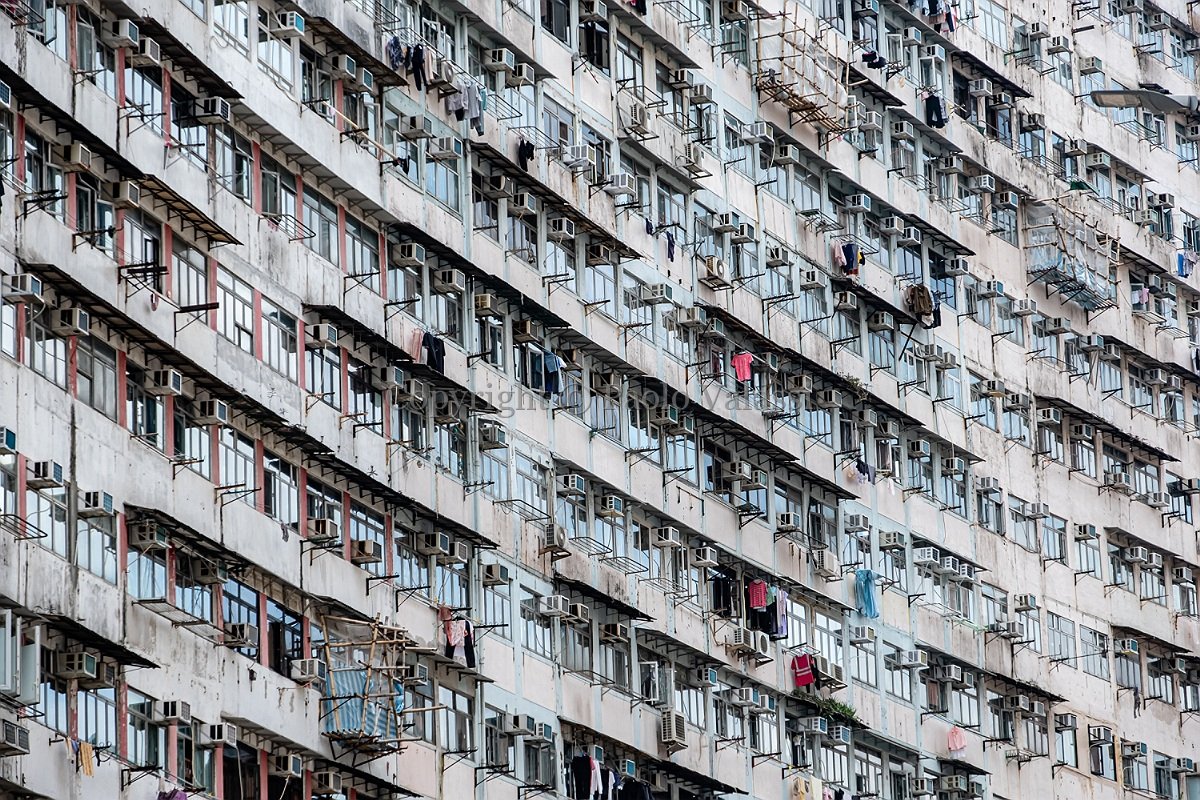 Hong Kong The Monster Building esterno