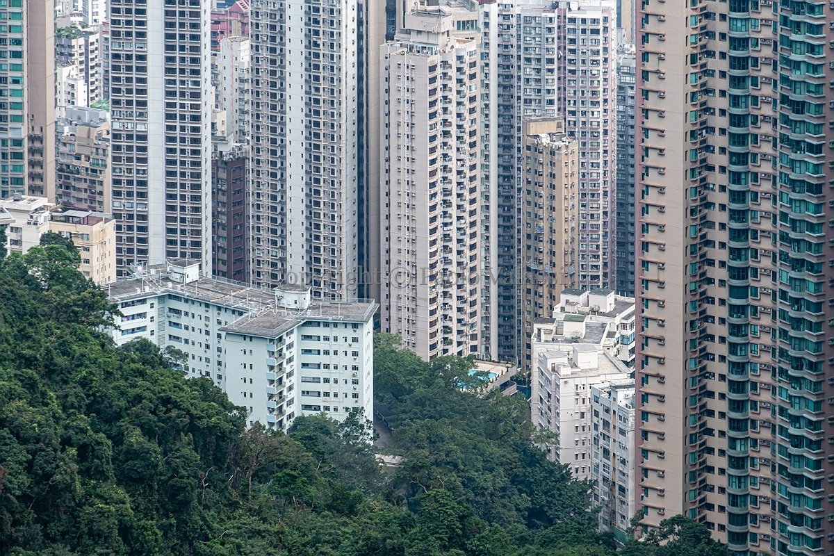 Hong Kong vista da Victoria Peak